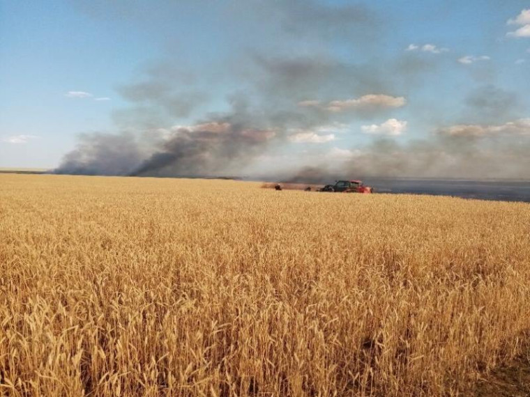 МЧС напоминает о соблюдении пожарной безопасности в период уборочной кампании . МЧС напоминает о соблюдении пожарной безопасности в период уборочной кампании .
